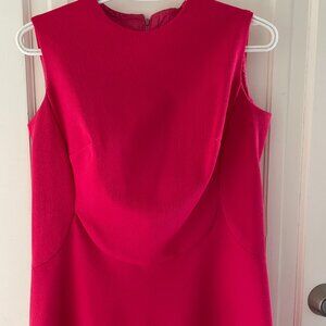 1960s Vintage Hot Pink Doris Day Mini Dress